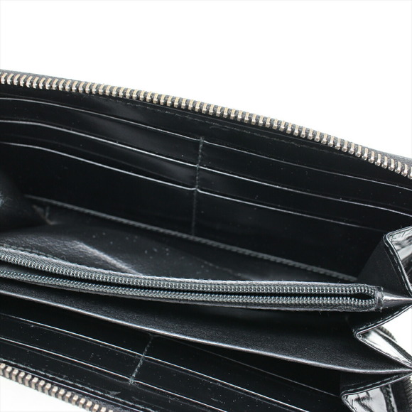 Gucci GG Implement Leather Round Zipper Wallet Black - Picture 9 of 12